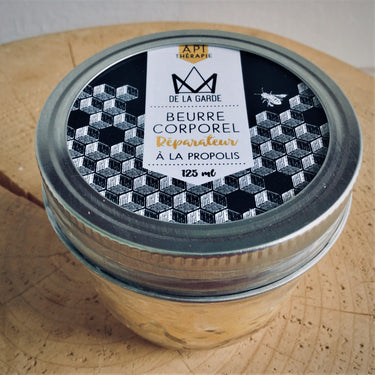 Beurre corporel réparateur à la propolis Miel de la Garde